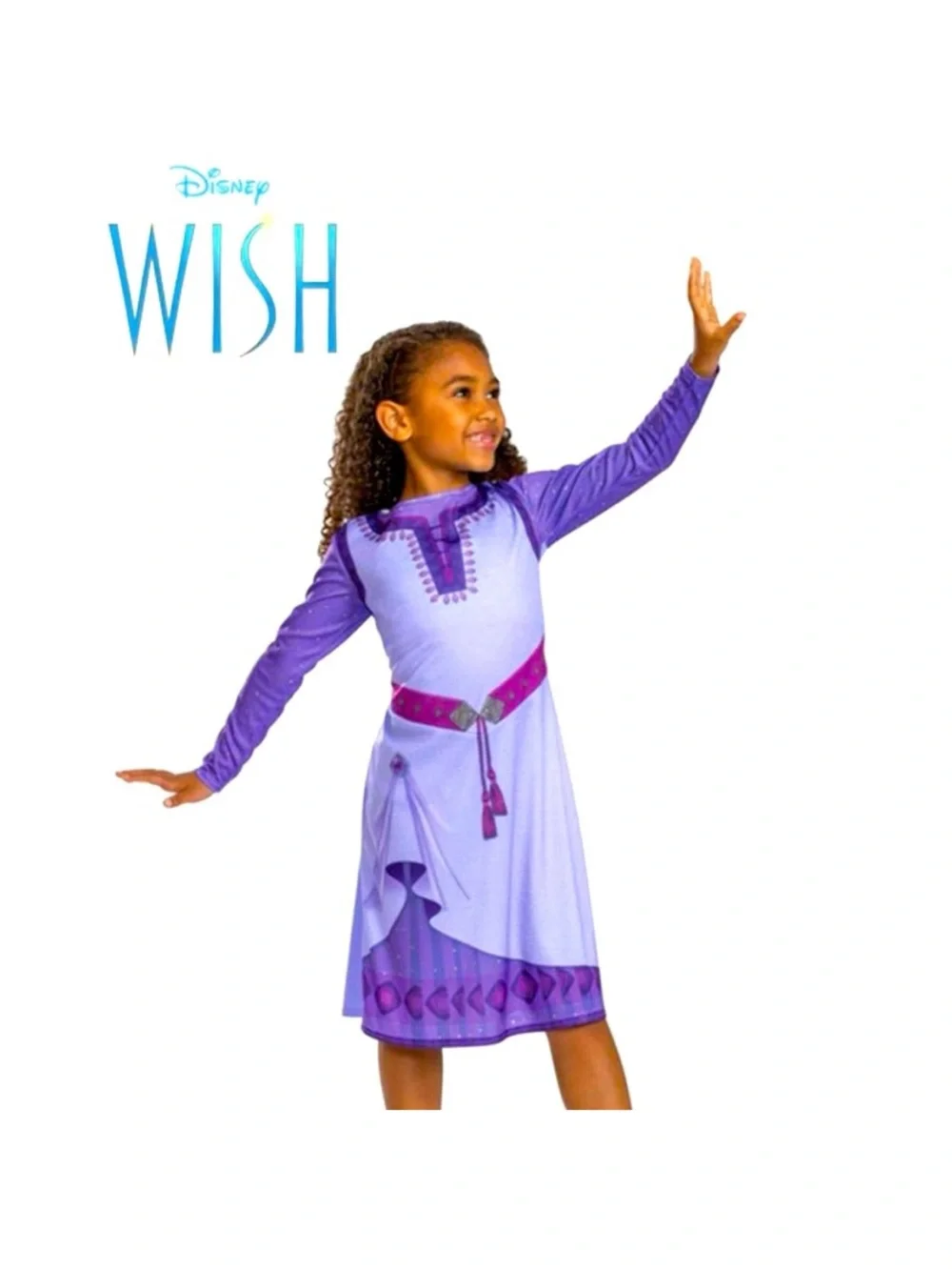 🆕- Disney's Wish-Asha Dress Authentic Movie Licensed Costume Sizes 4-6X